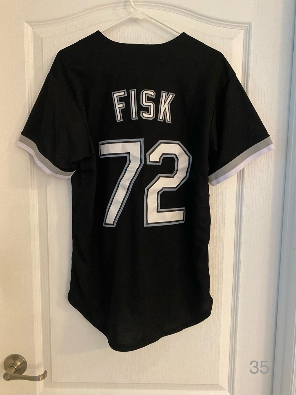 Chicago baseball jersey Fisk #72
